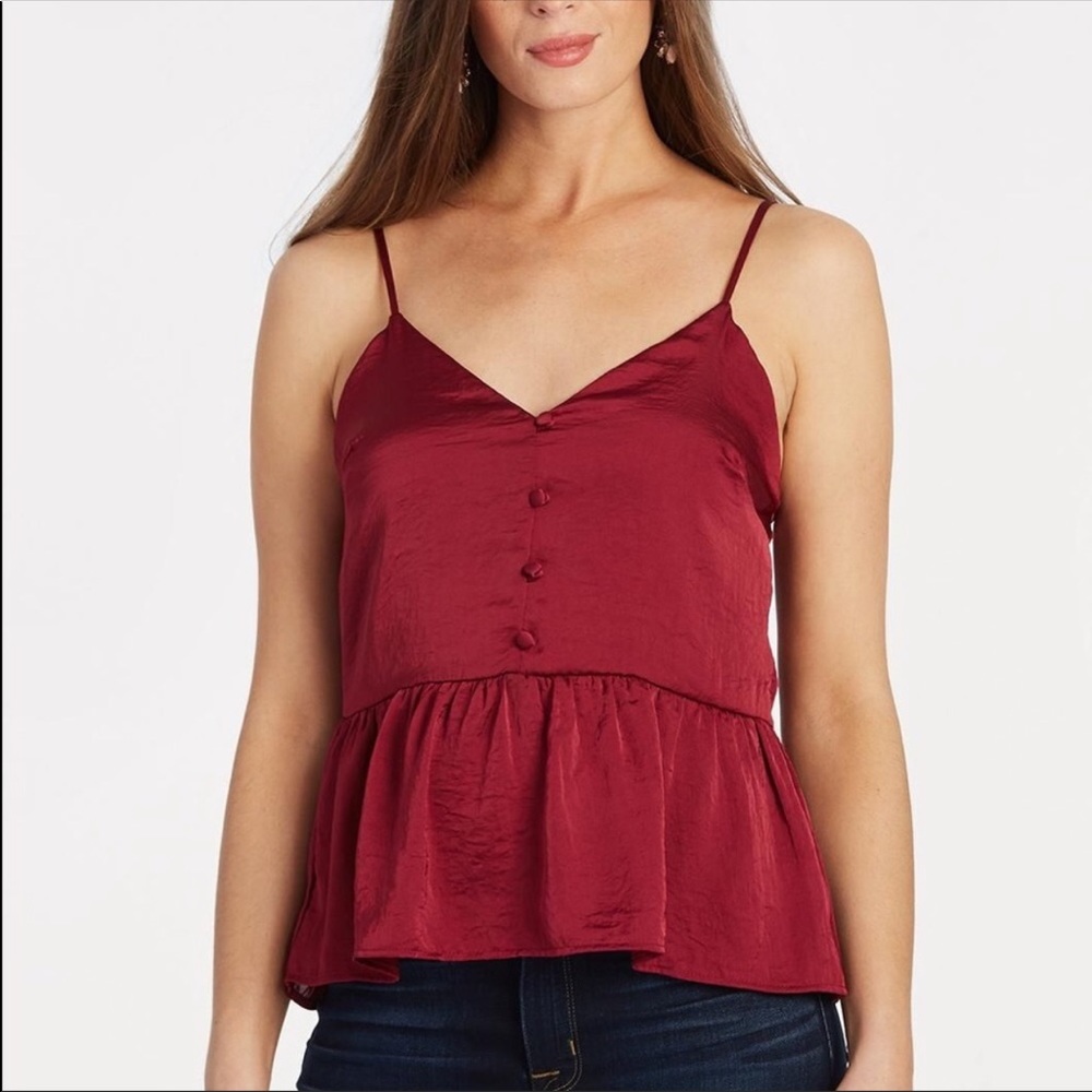 NWOT Allison Joy Olivia Satin Cami XS